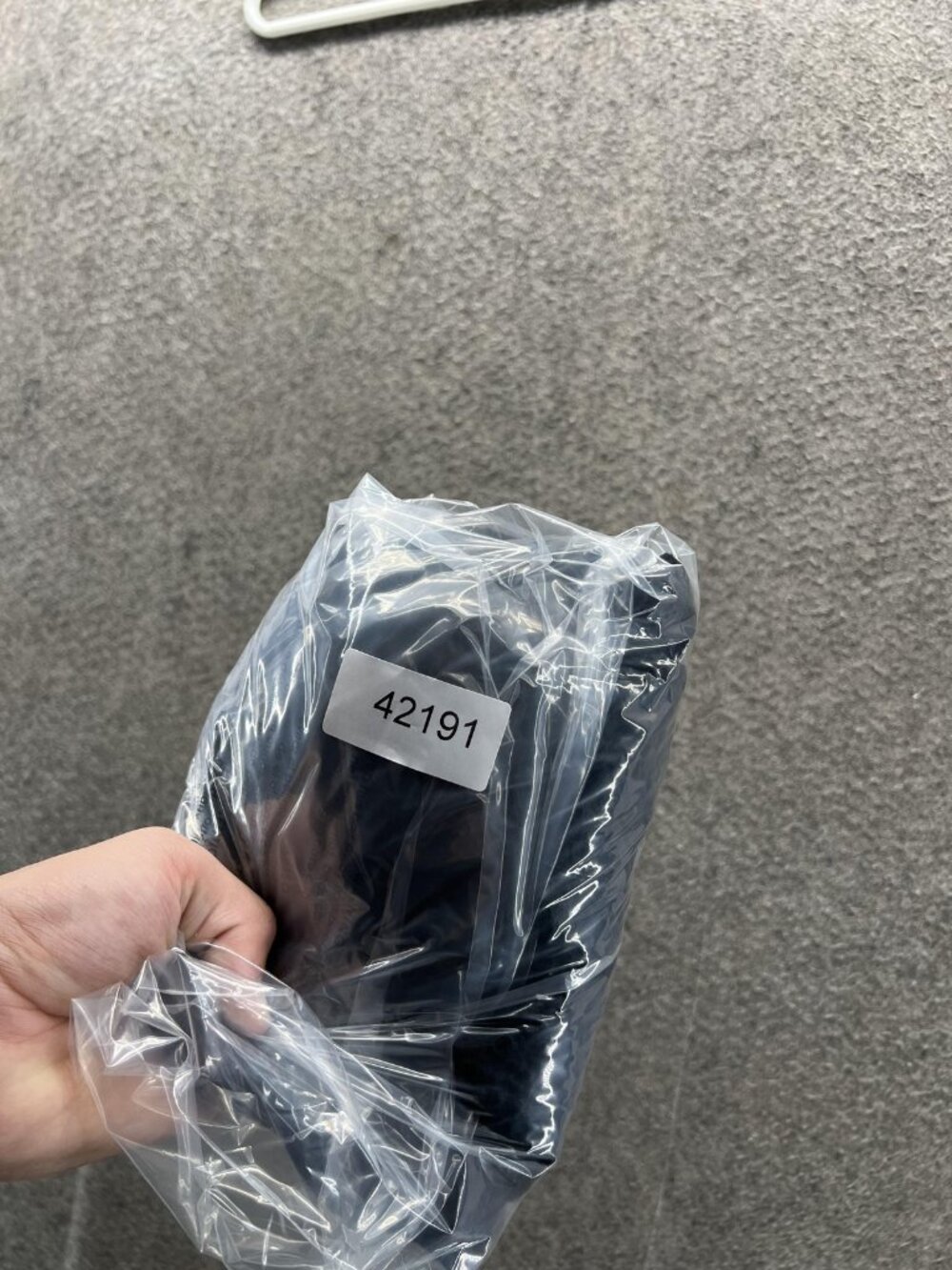 Madewell Blouse Womens XXL Black Eyelet Button Front Flutter Sleeve Cropped - Picture 10 of 10